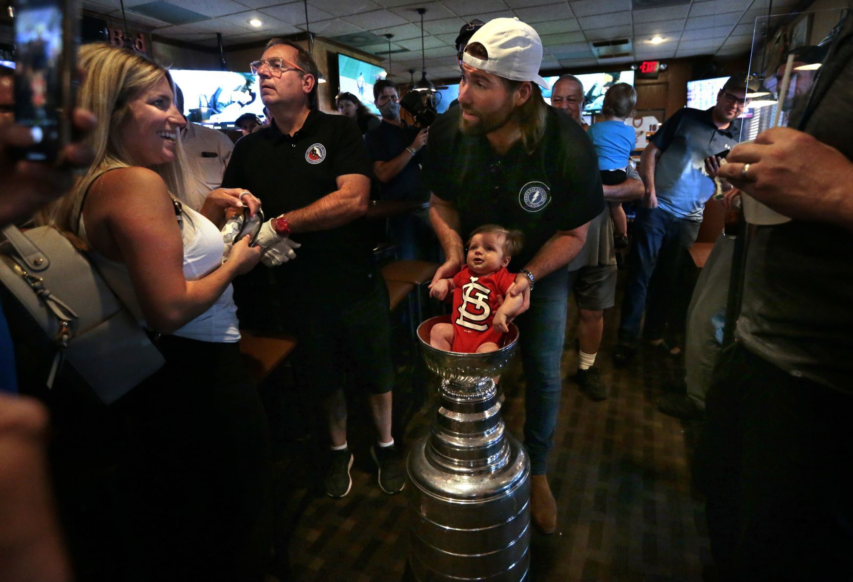 Pat Maroon brings home the Stanley Cup